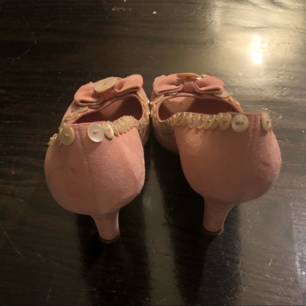 Unique suede pumps - Picture 5 of 6